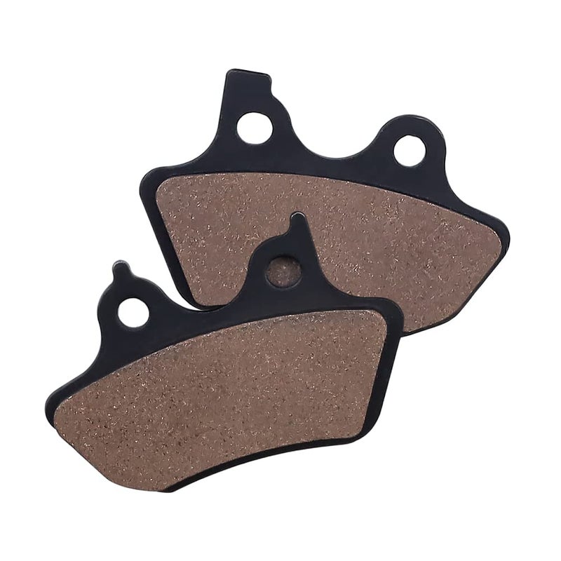 Cyleto Front & Rear Brake Pads for Harley Heritage Softail FLSTCI FLSTC Davidson Heritage Classic 2000-2007/Fat Boy/Dyna Electra Glide/Sportster XLH883R/FXST Softail Standard/FXSTB Night Train - Image 5
